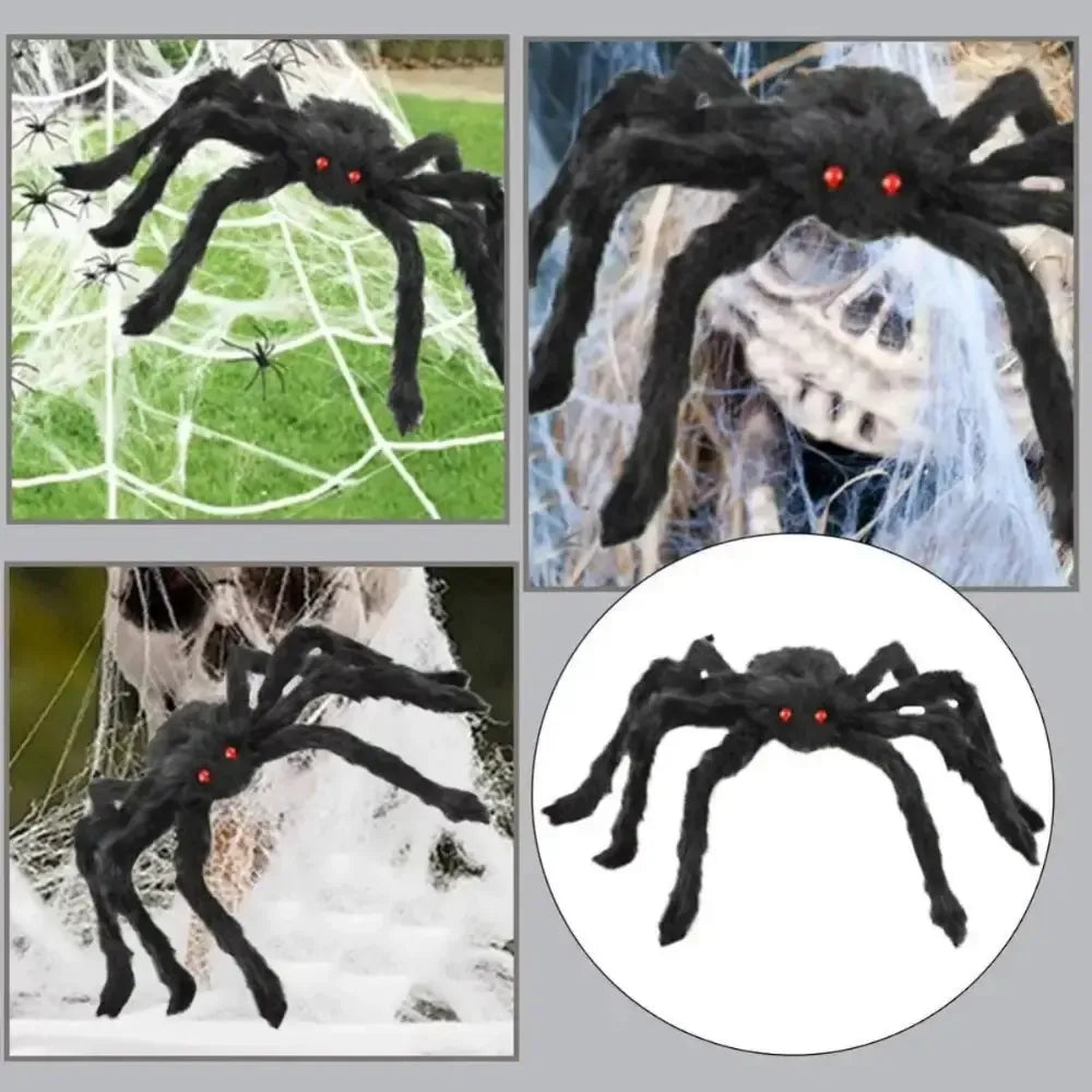 Arana Gigante Viuda Negra 45cm Halloween Cotillon Fiesta