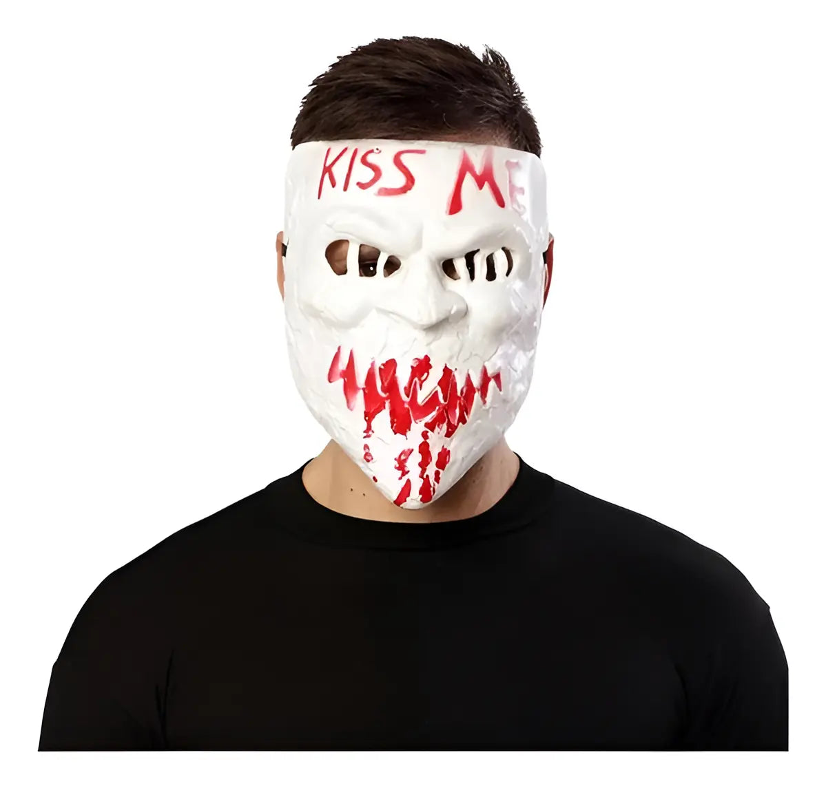Máscara De Terror La Purga Kiss Me Para Disfraz De Halloween