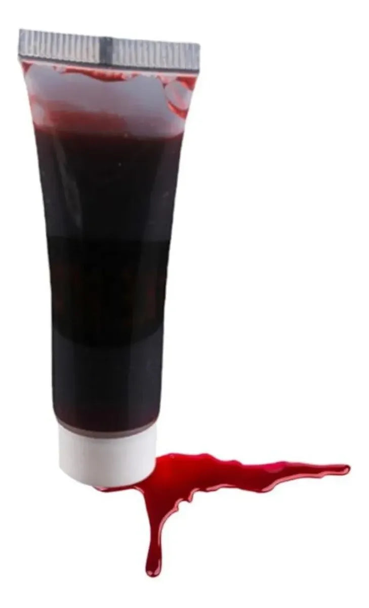 Sangre Falsa Gel Halloween Maquillaje Fx Tubo Potecito 100g