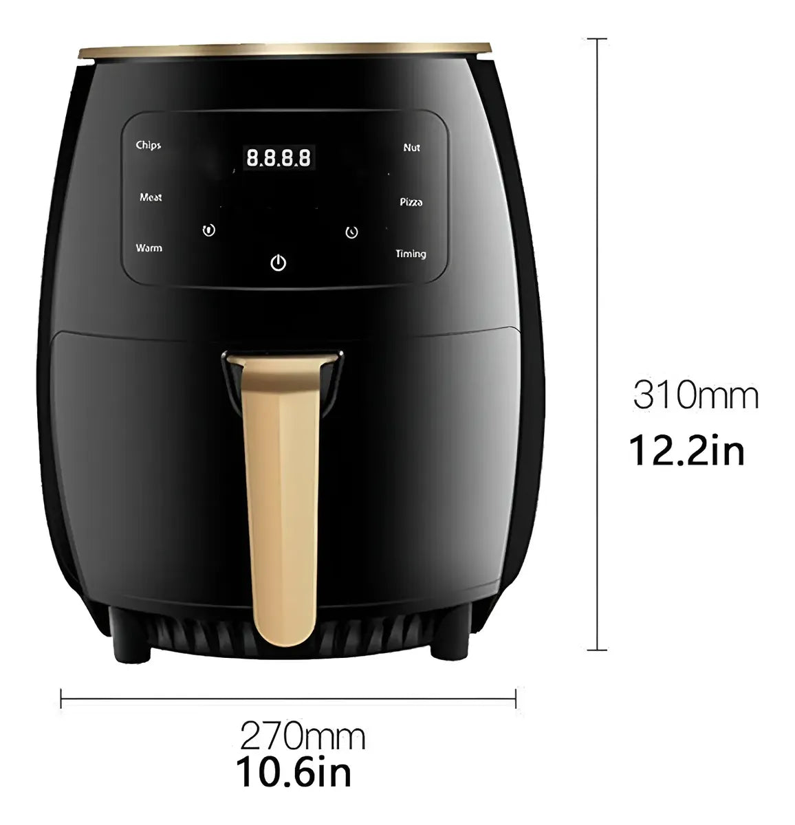 Freidora de Aire Boma 4.5L - Cocina Saludable