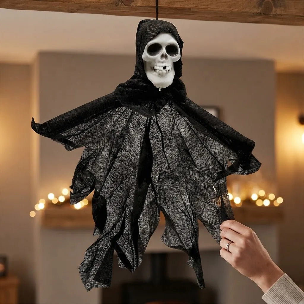 Fantasma Negro Colgante Halloween Decoracion Adorno