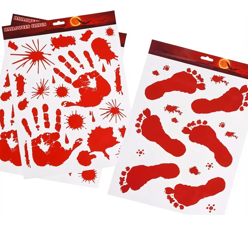 Adhesivos Halloween Plancha Stickers Decorativos Cotillon