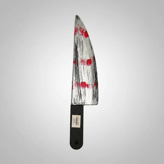 Cuchillo Triangular Sangriento Halloween Disfraz Accesorio