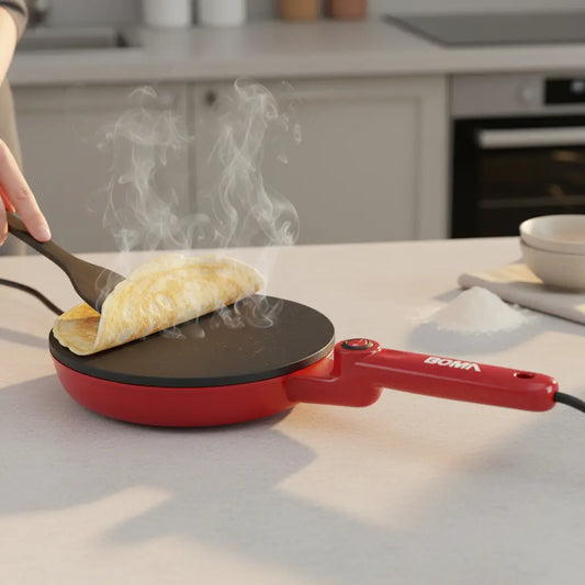 Panquequera Eléctrica Boma: Desayunos y Snacks Perfectos en Segundos