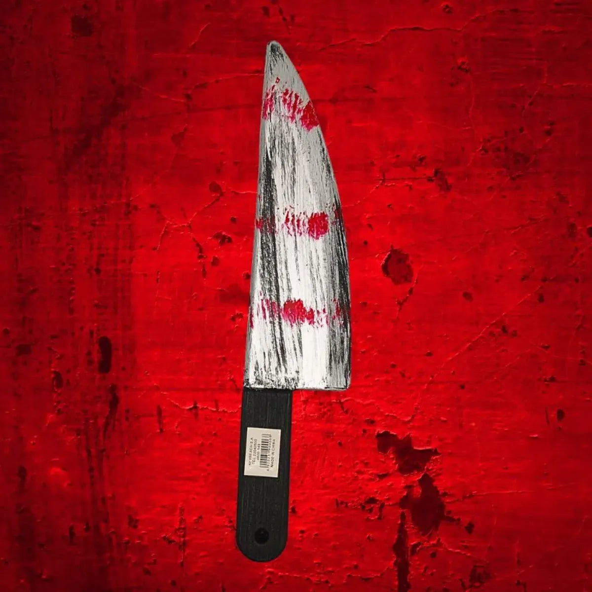 Cuchillo Triangular Sangriento Halloween Disfraz Accesorio