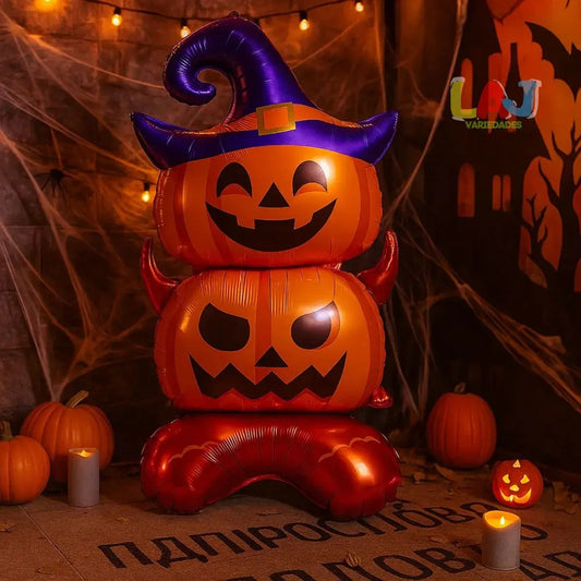 Globo De Calabaza Gigante Halloween Para Decoración Fiestas