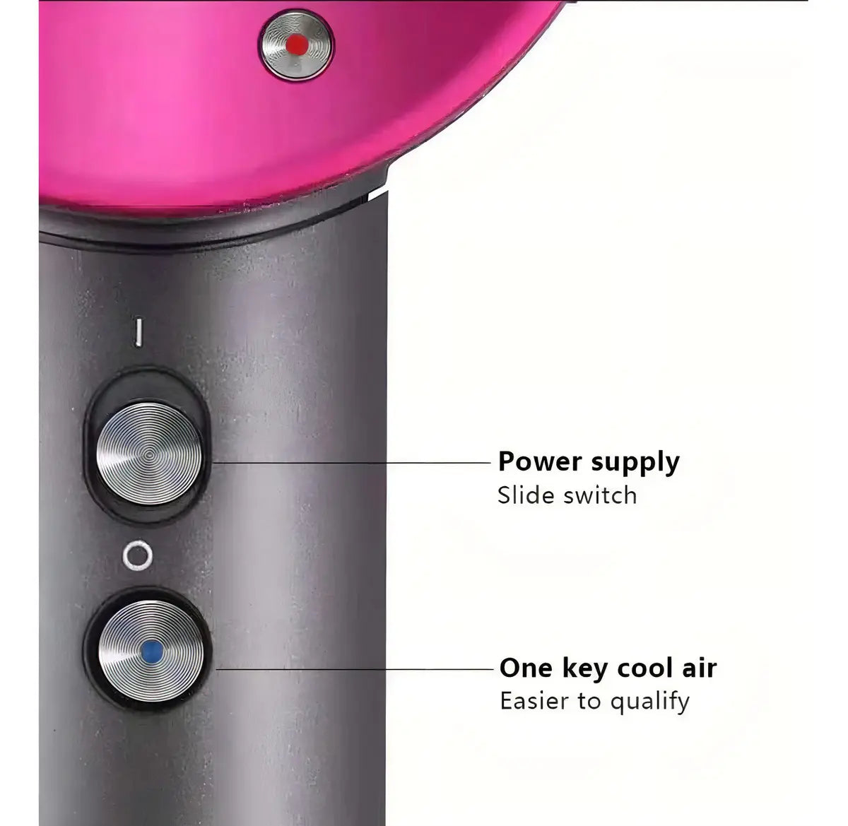 Secador de Pelo Supersonic Iónico Premium Potencia Profesional
