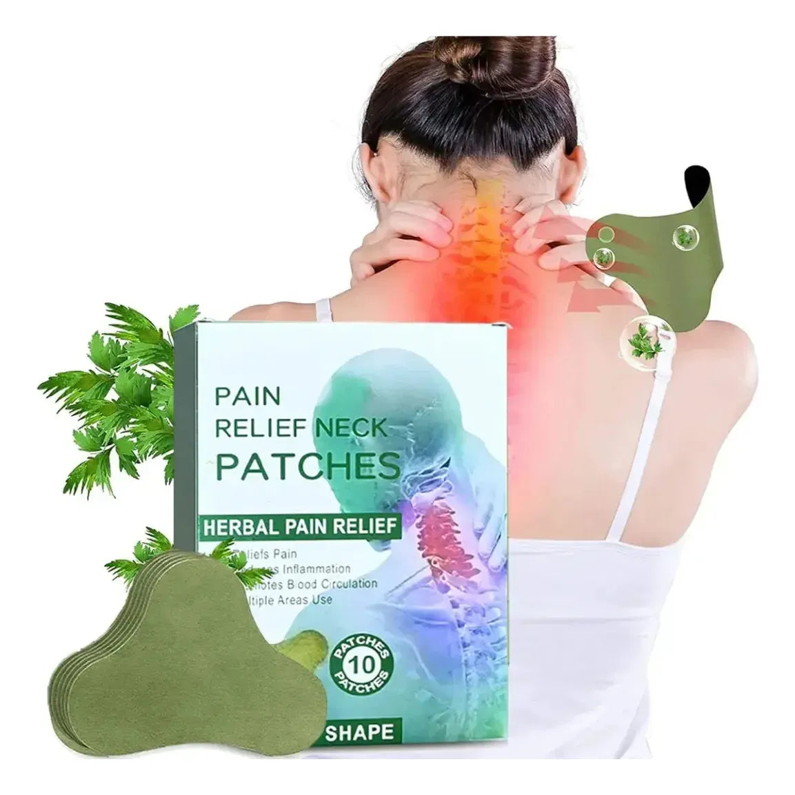 Parche Cervical y Lumbar Térmico Dolor Muscular | Promo 40 + 10 Gratis