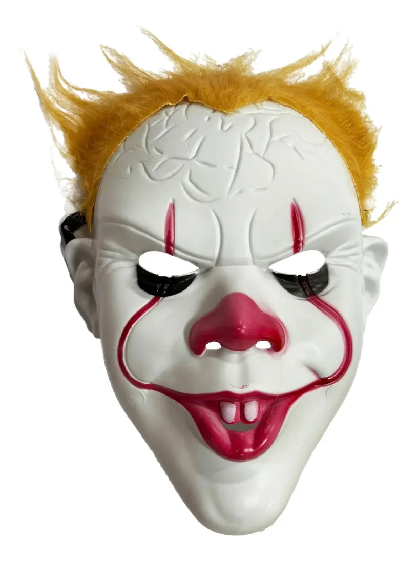 Máscara De Payaso It Con Pelo Disfraz Halloween Terror