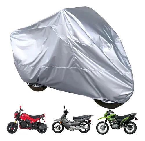 Funda Cubre Moto Impermeable  Protección Total contra Sol y Lluvia talle L