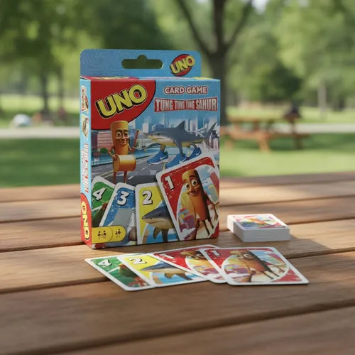 Juego de Cartas UNO Tung Tung Sahur: Edición Viral Meme Brainrot