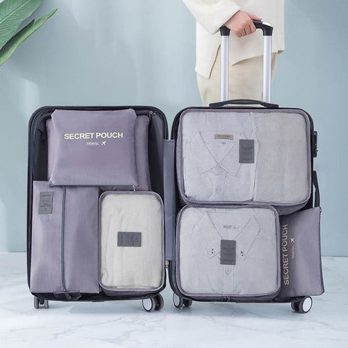 Set Organizador de Valija 6 Piezas: El Secreto para una Maleta Impecable y Espaciosa ✈️