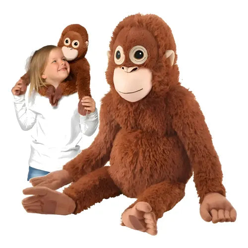 Peluche de Orangután Mono Punch 50cm | El Monito Viral de TikTok