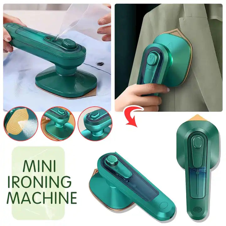 Mini Plancha a Vapor Profesional: Ropa Impecable en Casa o de Viaje 👕💨