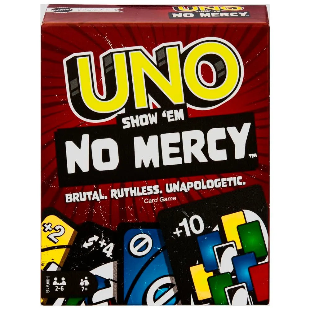 Juego de Cartas UNO No Mercy: La Versión Más Brutal y Despiadada