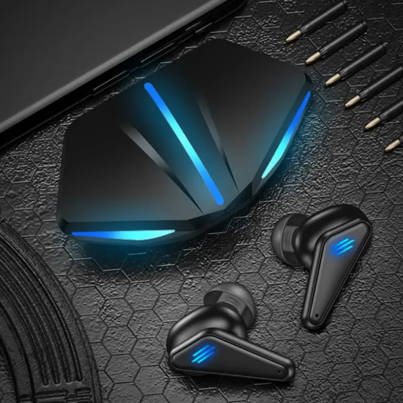 Auriculares Gamer Bluetooth K55 TWS | Pantalla LED y Baja Latencia