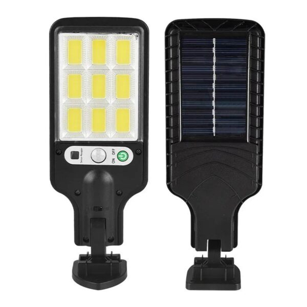 Foco Solar 9 LED con Control Remoto y Sensor de Movimiento 💡🎮