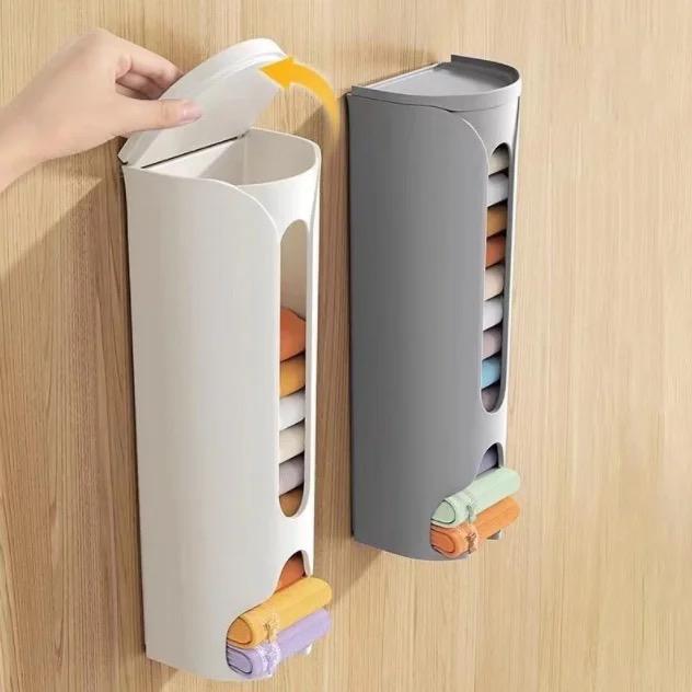 Dispensador Organizador de Bolsas: ¡Chau al desorden en tu cocina! ♻️🏠