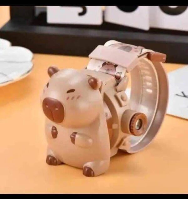 Reloj Infantil Capibara Proyector de Imágenes - Accesorio Carpincho Digital con Luces y Diseño Viral ⌚🦦