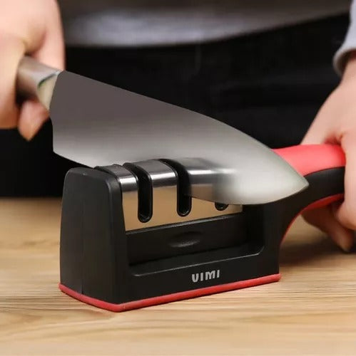 filador de Cuchillos y Tijeras Profesional: Mango Ergonómico y Afilado en Segundos 🔪✨