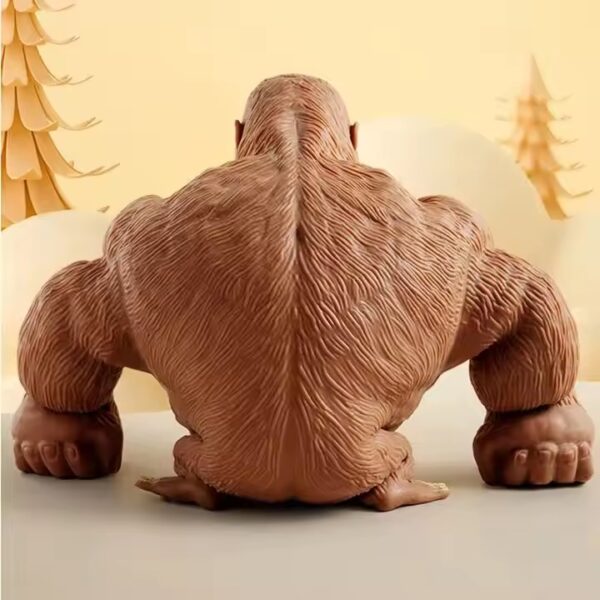 Muñeco Gorila Amansa Loco Grande Antiestrés 22x21cm - Juguete Elástico Gigante Viral TikTok 🦍🔥
