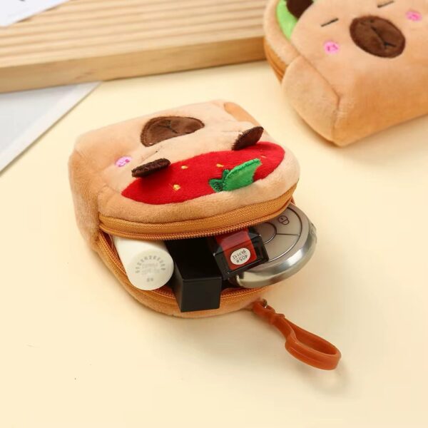 Monedero de Capibara Carpincho Mini Bolso para Monedas y Accesorios - Tendencia Viral 🦦👛