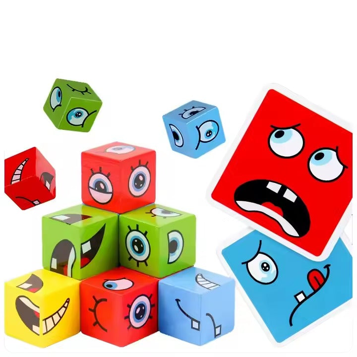 Juego Educativo de Mesa Emoji | Bloques de Expresiones y Cartas