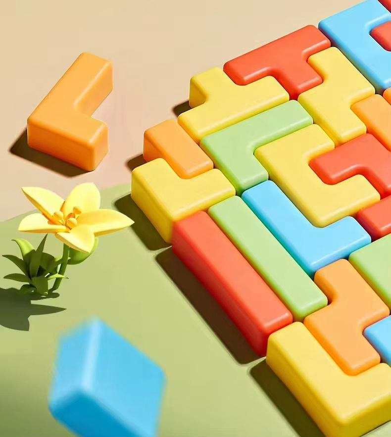 Juego Tetris 3D del Espacio - Rompecabezas de Estrategia con 43 Piezas 🧩🚀