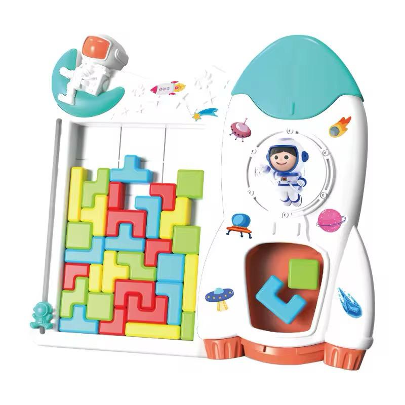 Juego Tetris 3D del Espacio - Rompecabezas de Estrategia con 43 Piezas 🧩🚀