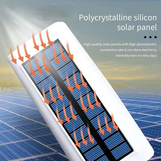 Foco LED Solar Tipo Cámara: Iluminación Potente y Disuasivo de Seguridad