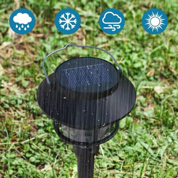 Set x2 Lámpara Solar para Caminos: Estilo y Seguridad Doble para tu Jardín 💡🛣️
