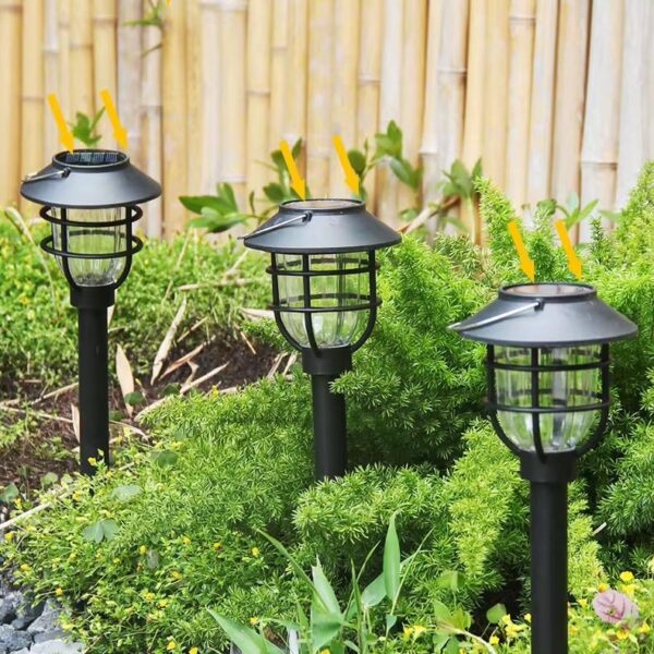 Set x2 Lámpara Solar para Caminos: Estilo y Seguridad Doble para tu Jardín 💡🛣️