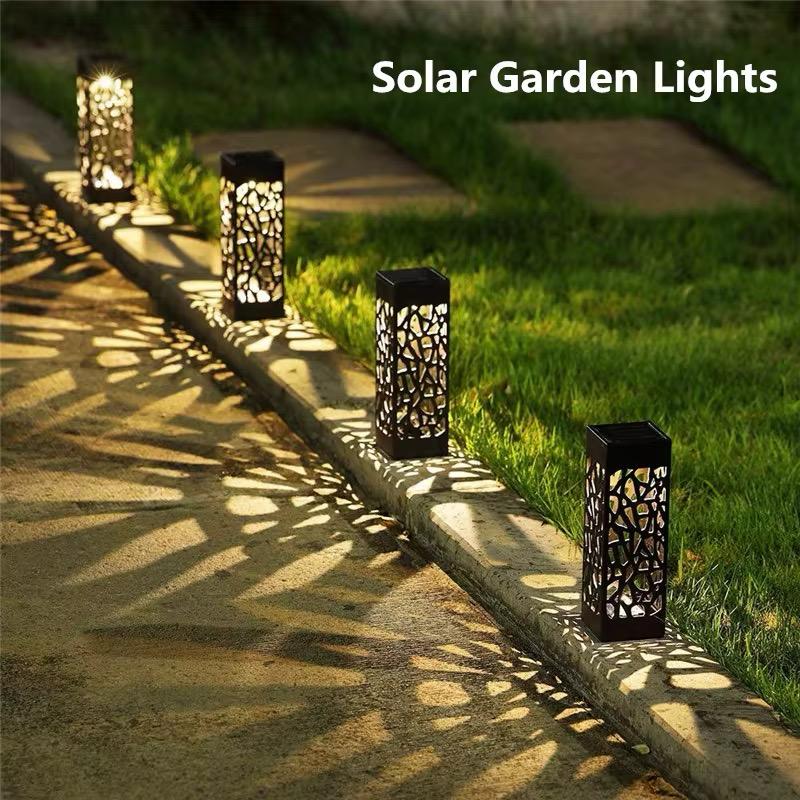 Pincho Solar Rectangular: Iluminación LED Moderna y Autónoma para Exterior 💡🏡