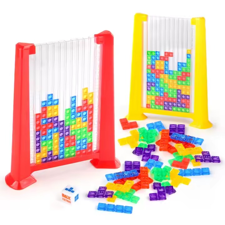 Juego Tetris Didáctico de Colores - Puzzle de Encastre para Desarrollo Cognitivo e Infantil 🧩🌈