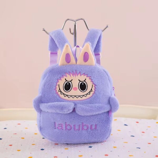Mochila de Labubu 40x29cm - Morral de Tendencia con Personaje Viral y Gran Capacidad 👹🎒