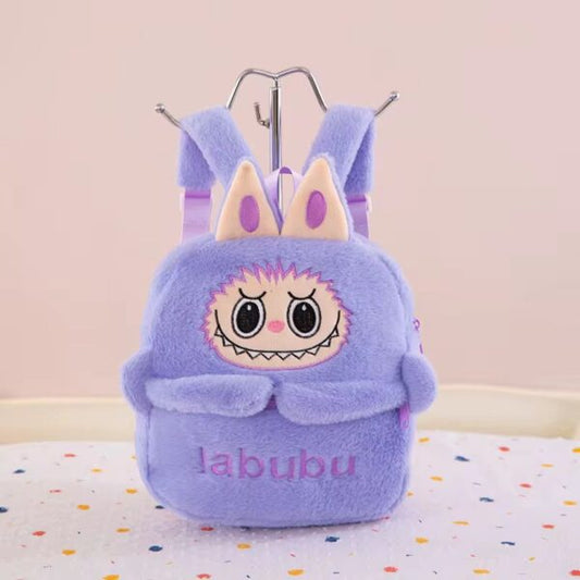 Mochila de Labubu 40x29cm - Morral de Tendencia con Personaje Viral y Gran Capacidad 👹🎒