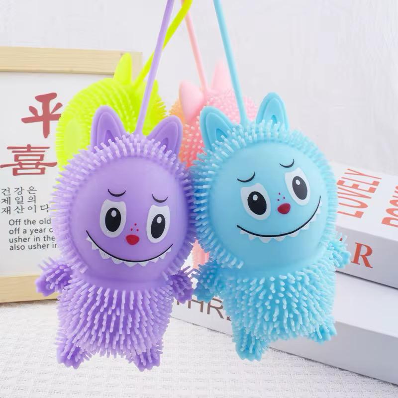 Labubu Squishy Amansa Loco Antiestrés - Figura Táctil Tendencia Viral The Monsters 🦄✨