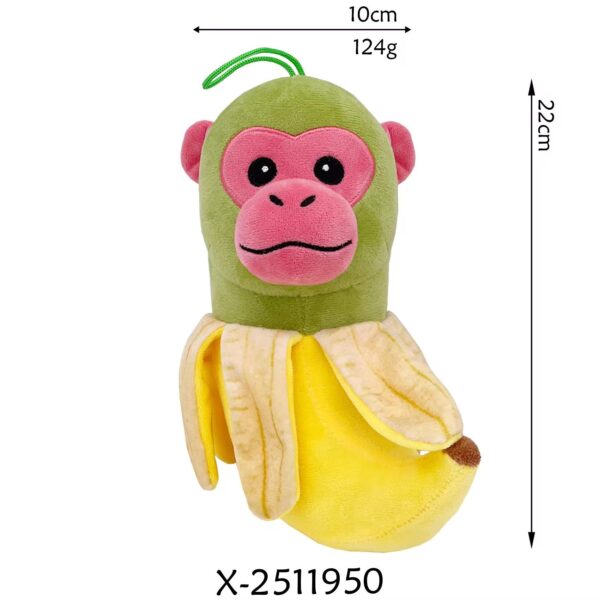 Peluche Chimpanzini Bananini 23cm - Mono de Felpa Suave con Diseño de Banana 🐒🍌