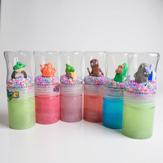 Slime Tralaleros 2 en 1 Juguete Sensorial Antiestrés - Masa Elástica de Colores Tendencia Kids 🌈✨