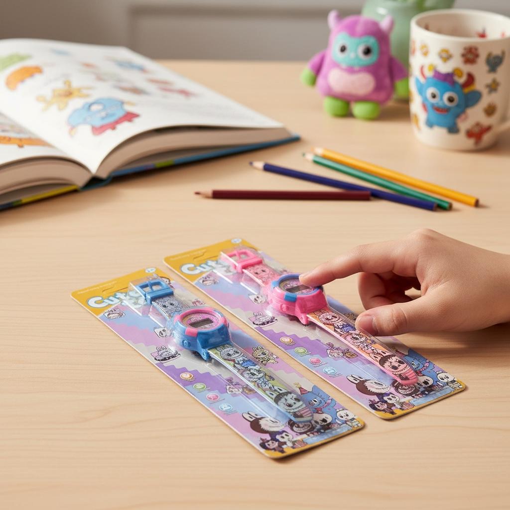Reloj Infantil Labubu de Pulsera Niños - Accesorio Moda Digital Personaje Viral ⌚🦄