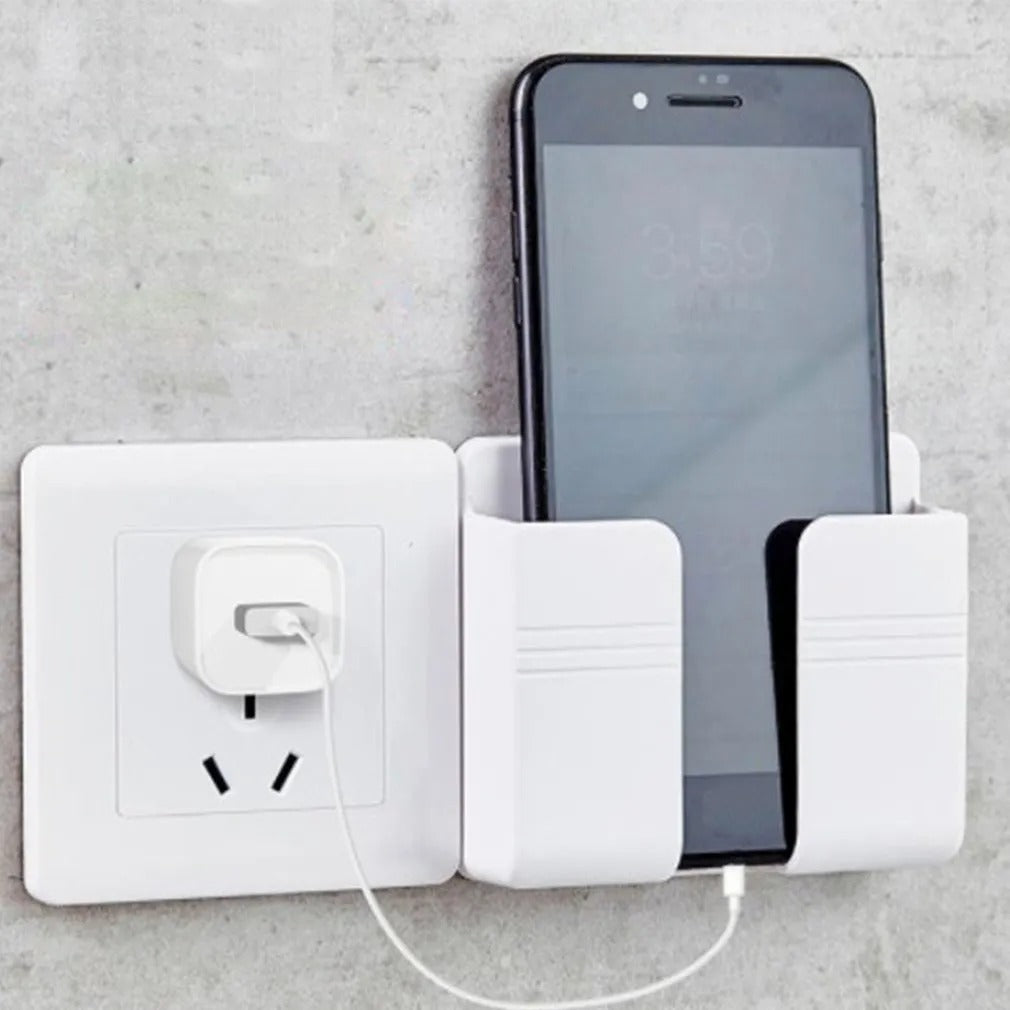 Organizador Adhesivo de Pared para Celular y Control | Promo 2x1