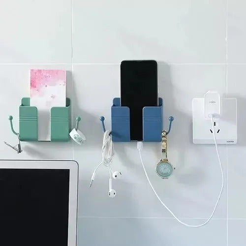 Organizador Adhesivo de Pared para Celular y Control | Promo 2x1