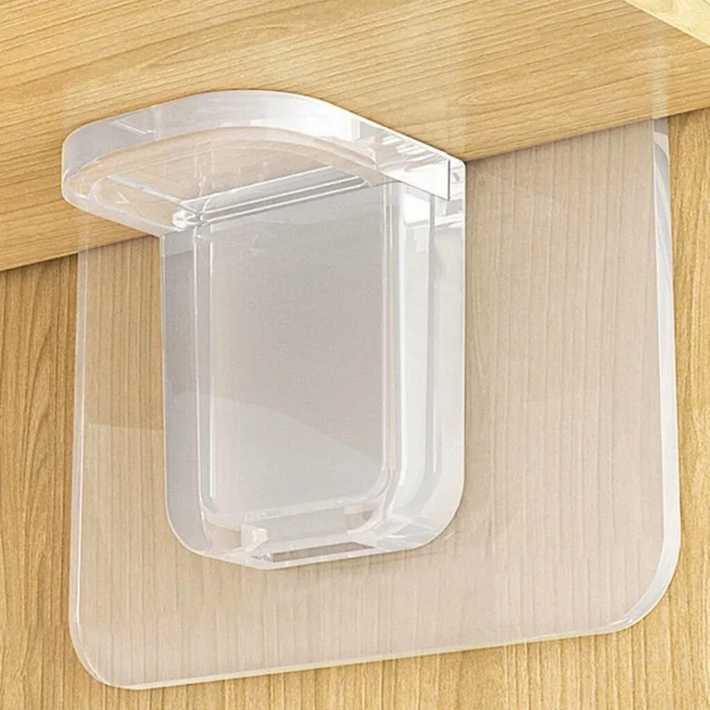 Soporte Plástico para Estantes x 4 Piezas: Escuadras de Alta Resistencia