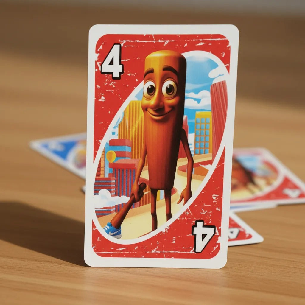Juego de Cartas UNO Tung Tung Sahur: Edición Viral Meme Brainrot