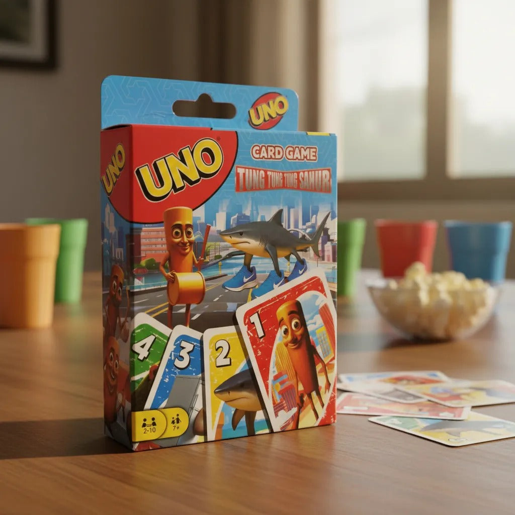 Juego de Cartas UNO Tung Tung Sahur: Edición Viral Meme Brainrot