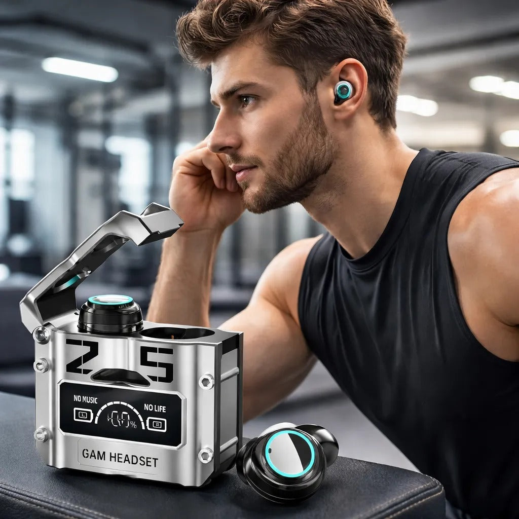 Auriculares Gamer Bluetooth M25 TWS | Sonido Estéreo y Baja Latencia