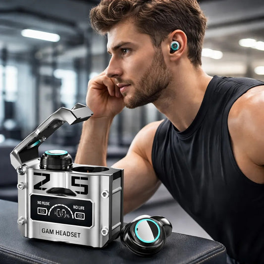 Auriculares Gamer Bluetooth M25 TWS | Sonido Estéreo y Baja Latencia