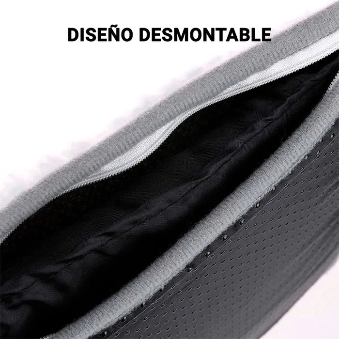 Calentador de Pies Eléctrico USB: Felpa de Seda Térmica y Fibra de Carbono