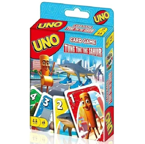 Juego de Cartas UNO Tung Tung Sahur: Edición Viral Meme Brainrot