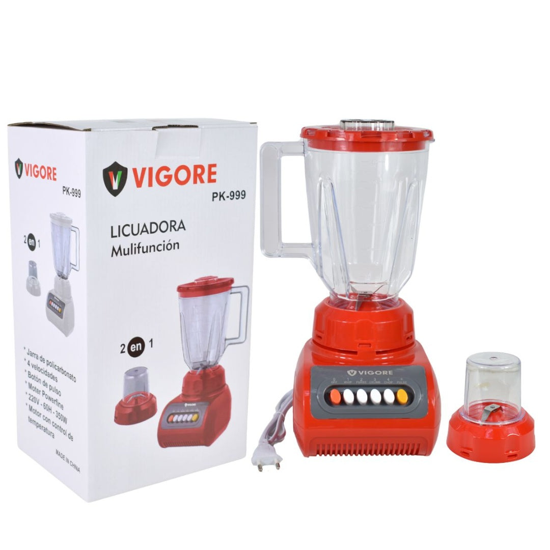 Licuadora y Picadora 2 en 1  350W - Potencia y Durabilidad